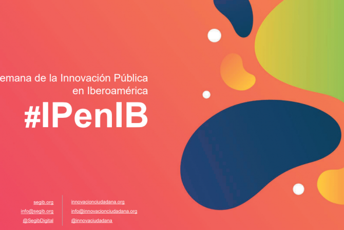 El Manifiesto UnInPública se presentará en la Semana de la Innovación Pública de la SEGIB